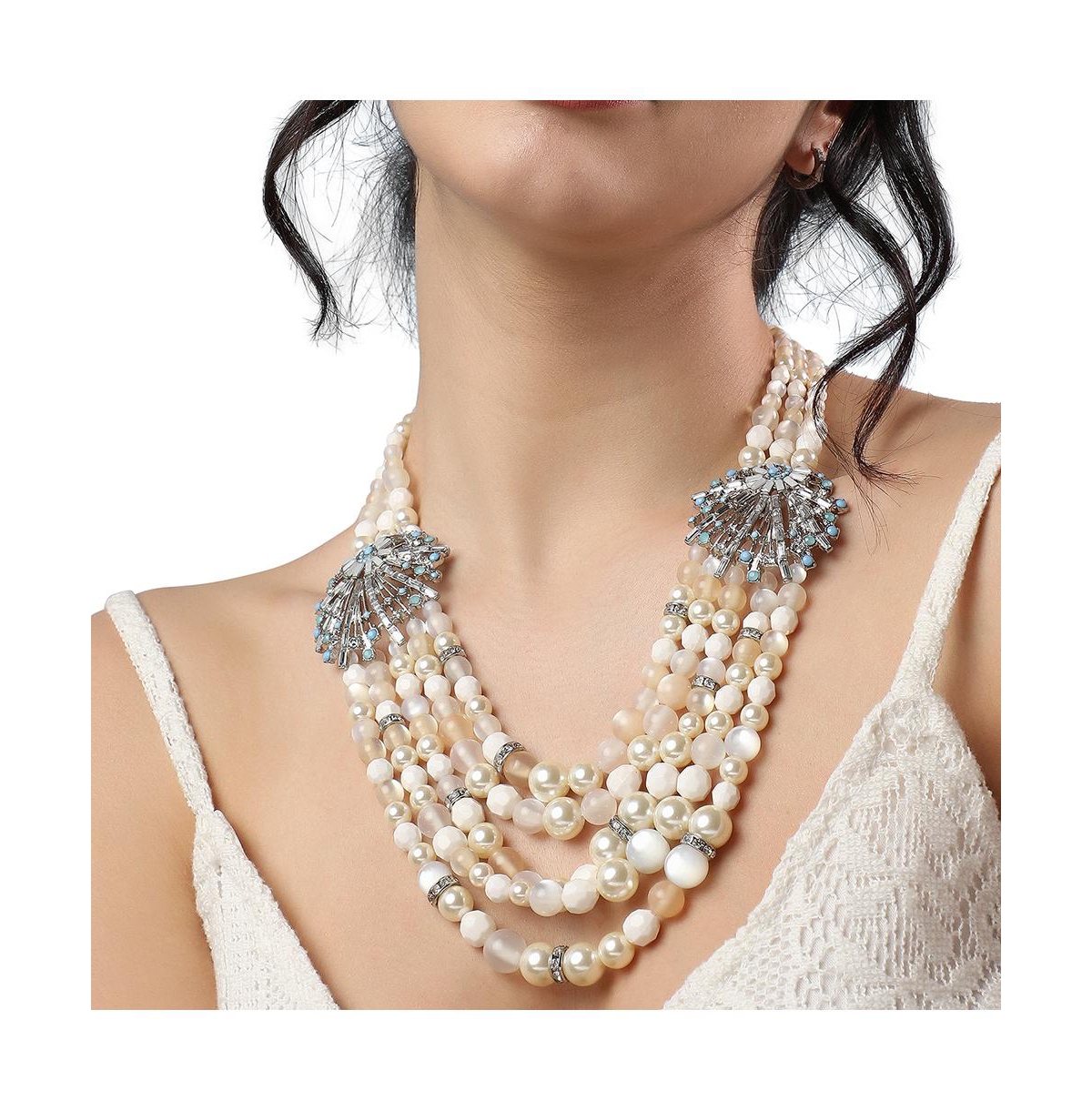 Party Stone Multi-Layer Necklace