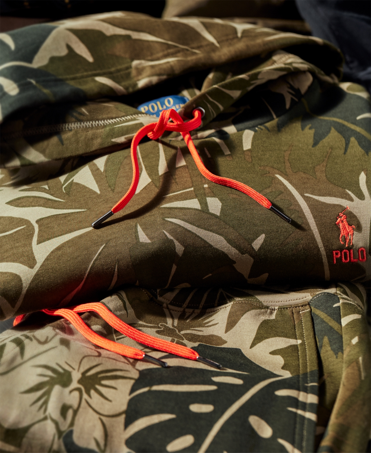 Polo Ralph Lauren Men's Palm-Camo Double-Knit Hoodie
