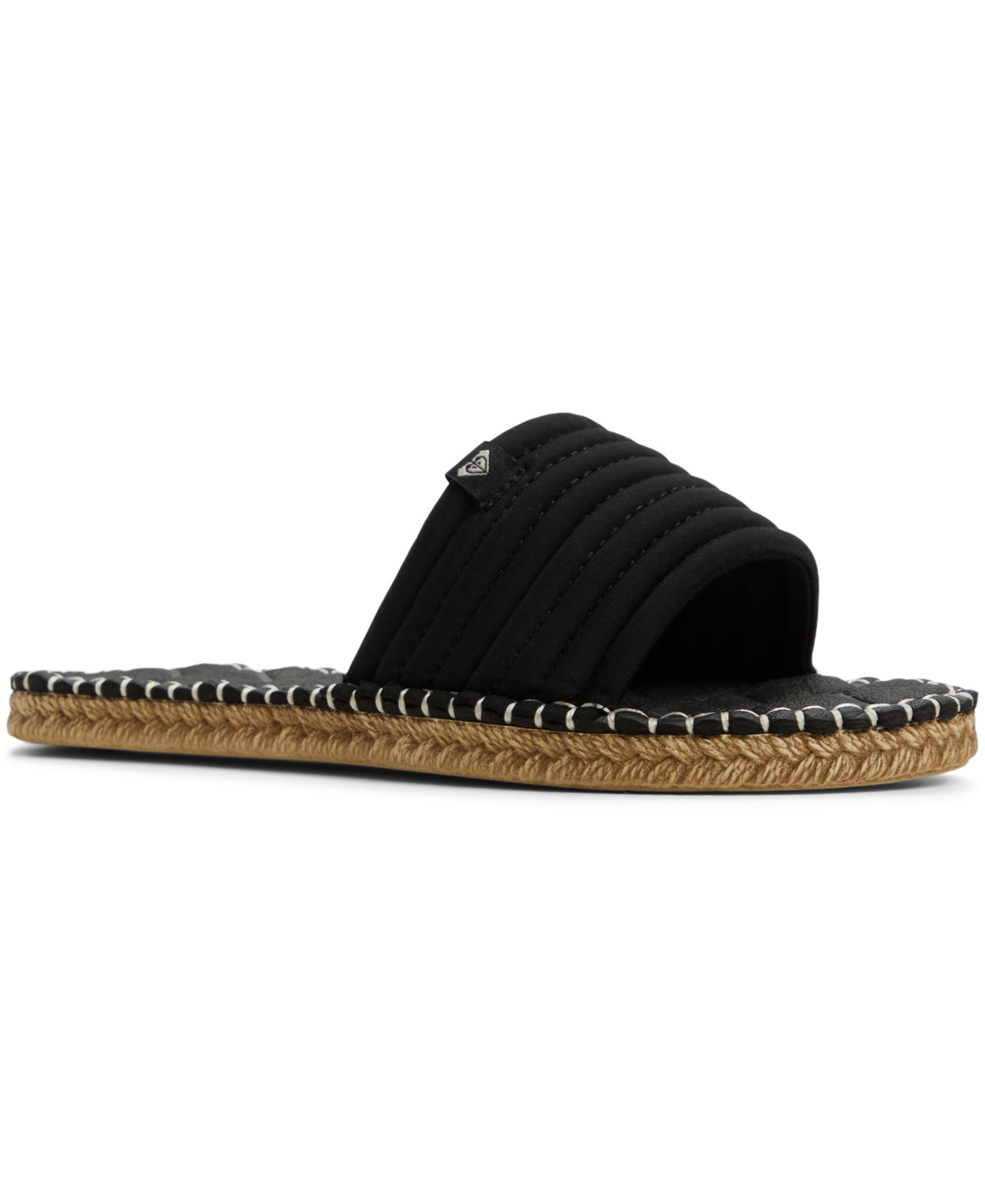 Women's Shoresoft Slip-On Flat Sandals - Black