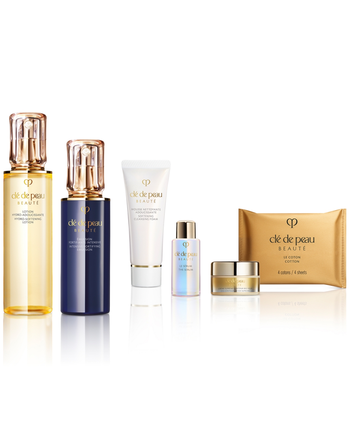 Clé De Peau Beauté 6-pc. Soften & Replenish Night Skincare Set In No Color