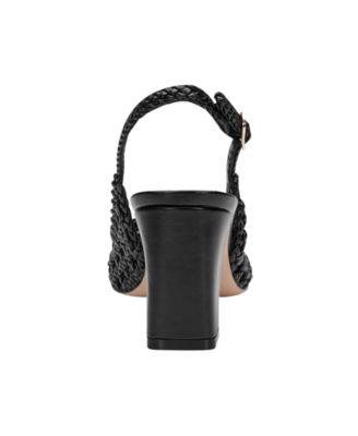 Women's Zaiden Woven Block Heel Slingback Pumps