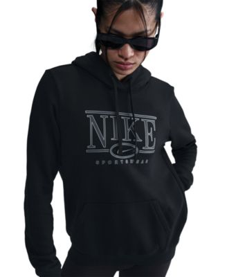 Nike - Women's Club Fleece Graphic Hoodie