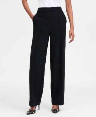 Women's Straight-Leg Pull-On Pants, Exclusively at Macy's