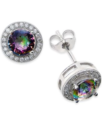 Giani Bernini Mystic Topaz Color Cubic Zirconia (1-5/8