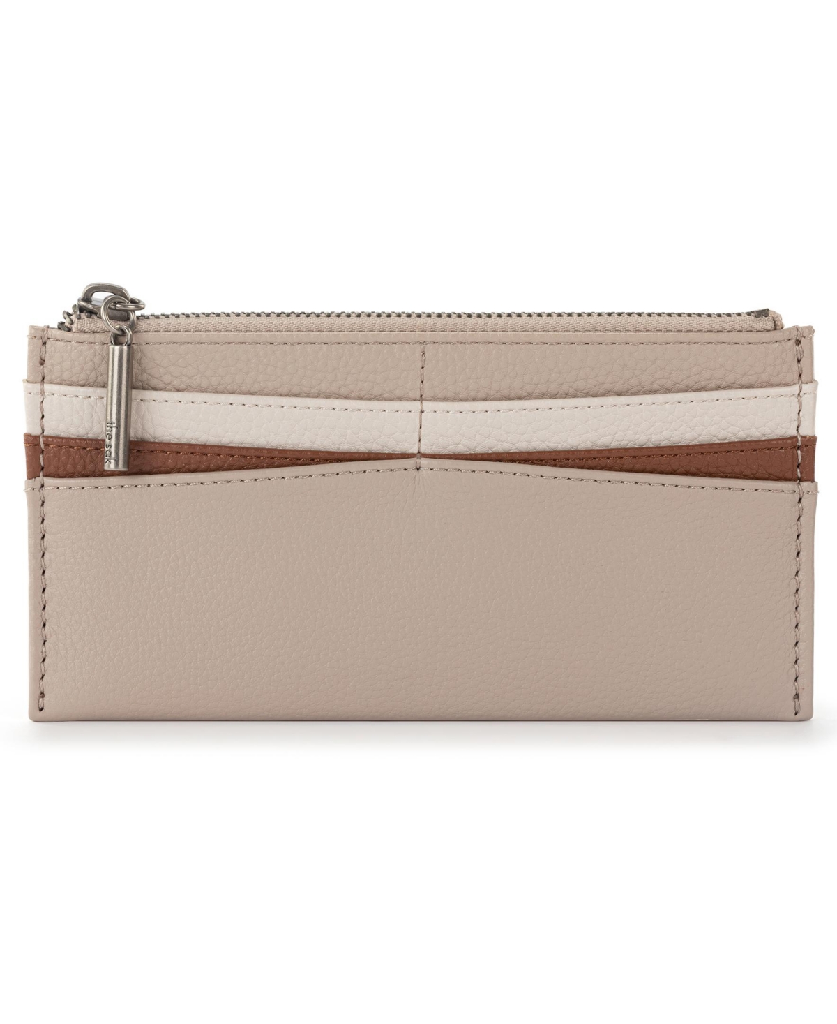 The Sak Neva Large Card Wallet In Sand Block