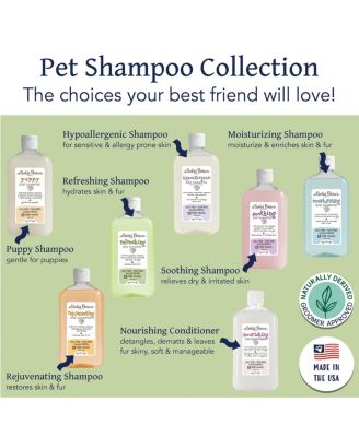(Botanical) REFRESHING DOG Shampoo Eucalyptus Oil, Mint Oil, Oil Oat, Chamomile, Rosemary, Aloe Vera