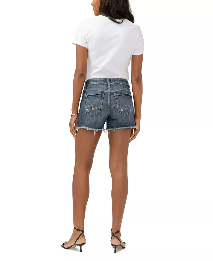 Women's Suki Mid-Rise Denim Shorts - thumbnail 3