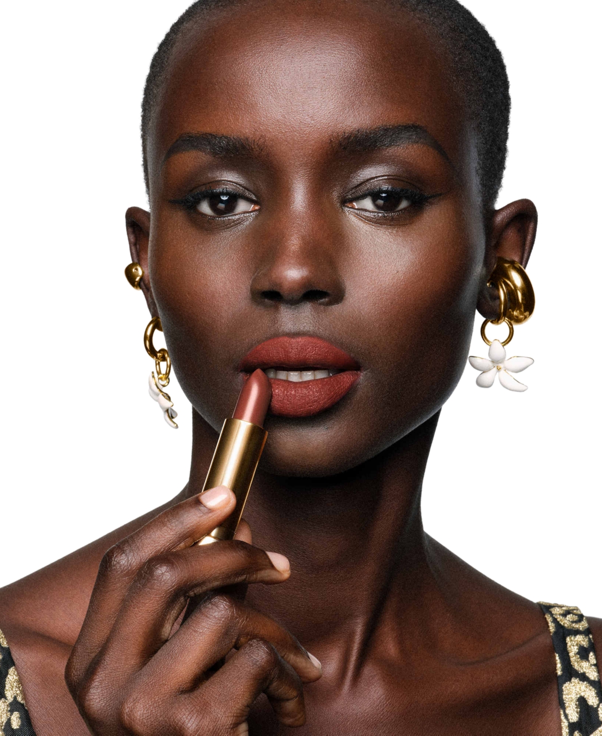 Carolina Herrera Fabulous Kiss Wild At Heart Spring Collection Lipstick Refill In 383- Skyline Madness (satin)