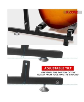 Guitar Rack Stand • 5 Multi Guitars Holder Storage Stands for Acoustic Electric and Bass Soporte Para Guitarra - GRack 5N1