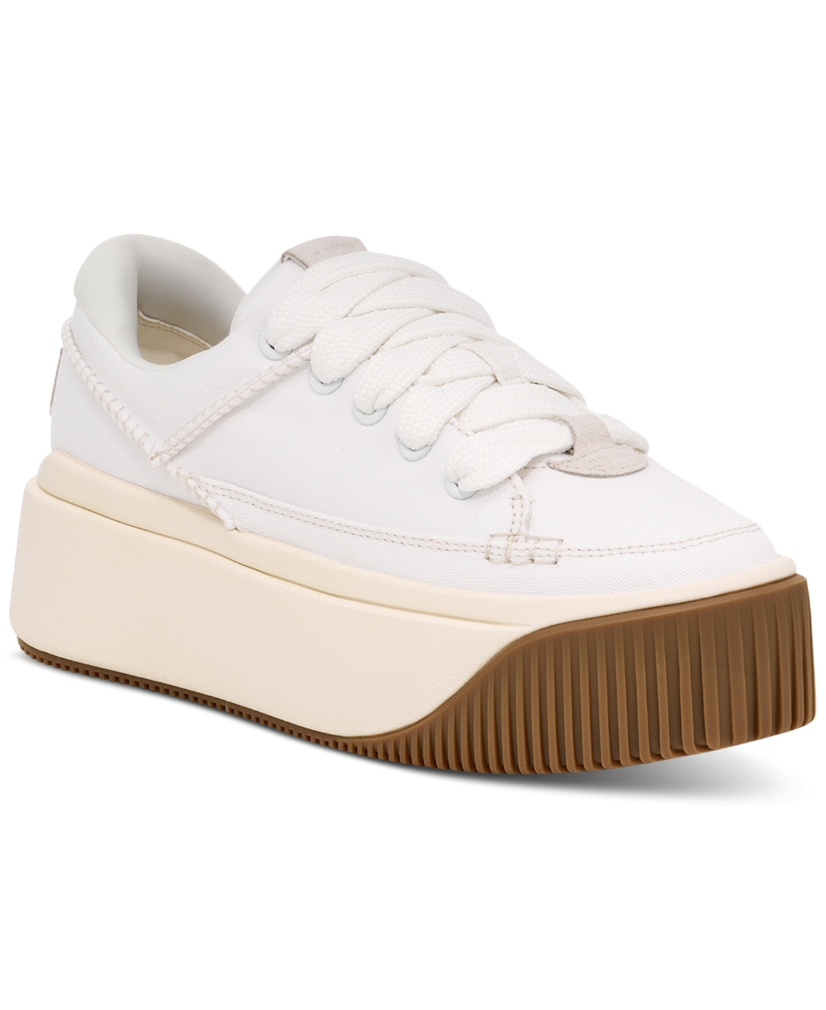 Ugg Women's Ez-duzzit Lace-up Platform Sneakers In White