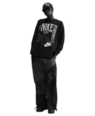 売れ筋商品|||ナイキ カットソー トップス レディース Sportswear Women's Oversized Crewneck French Terry Sweatshirt Black/sail Nike Sportswear Women's Oversized Crewneck French Terry