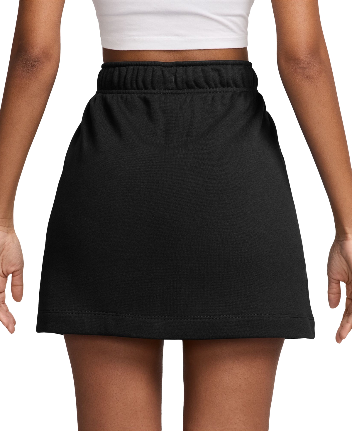 Nike Sportswear Club Fleece Skirt In Black