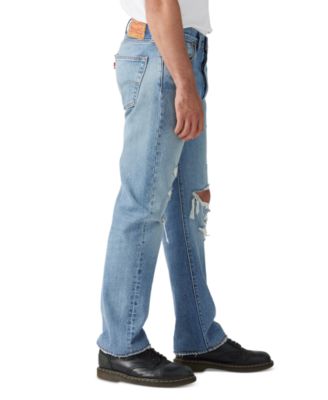 Men's 501 Regular-Fit Button Fly Non-Stretch Jeans