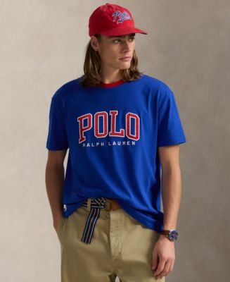 Tシャツ・カットソー RALPH LAUREN Classic Fit Letterman-Logo T-Shirt Polo Ralph Lauren Classic Fit Letterman-Logo Short Sleeve T