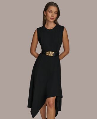 petite black long sleeve dress Karen Kane Women's Maggie - Size:28 (Add +$10) Featuring a bandeau style fmd2ndjune2026 Plus Size Black Formal