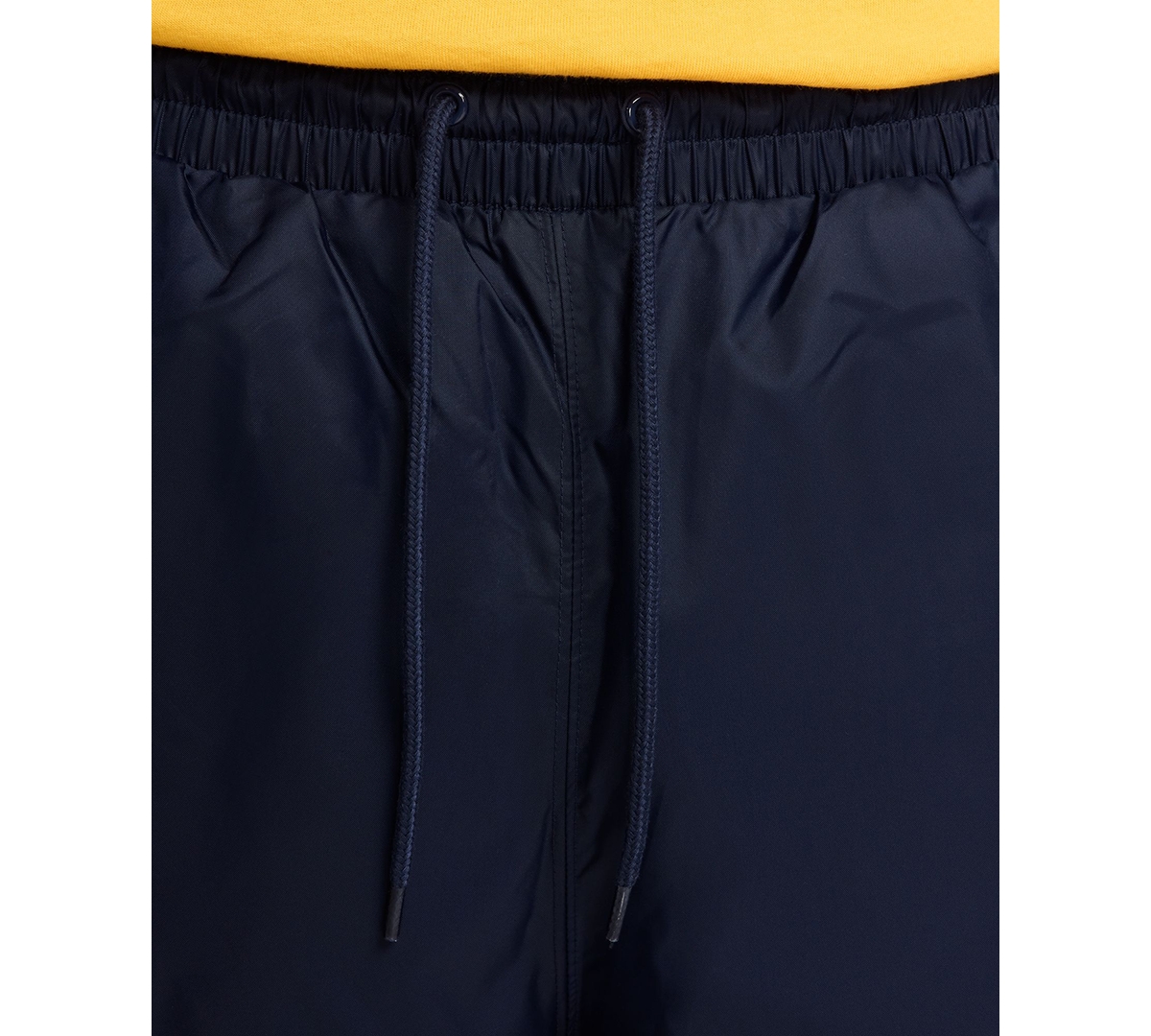Nike Club Men's Drawstring Woven Side Stripe Jogger Pants In Black