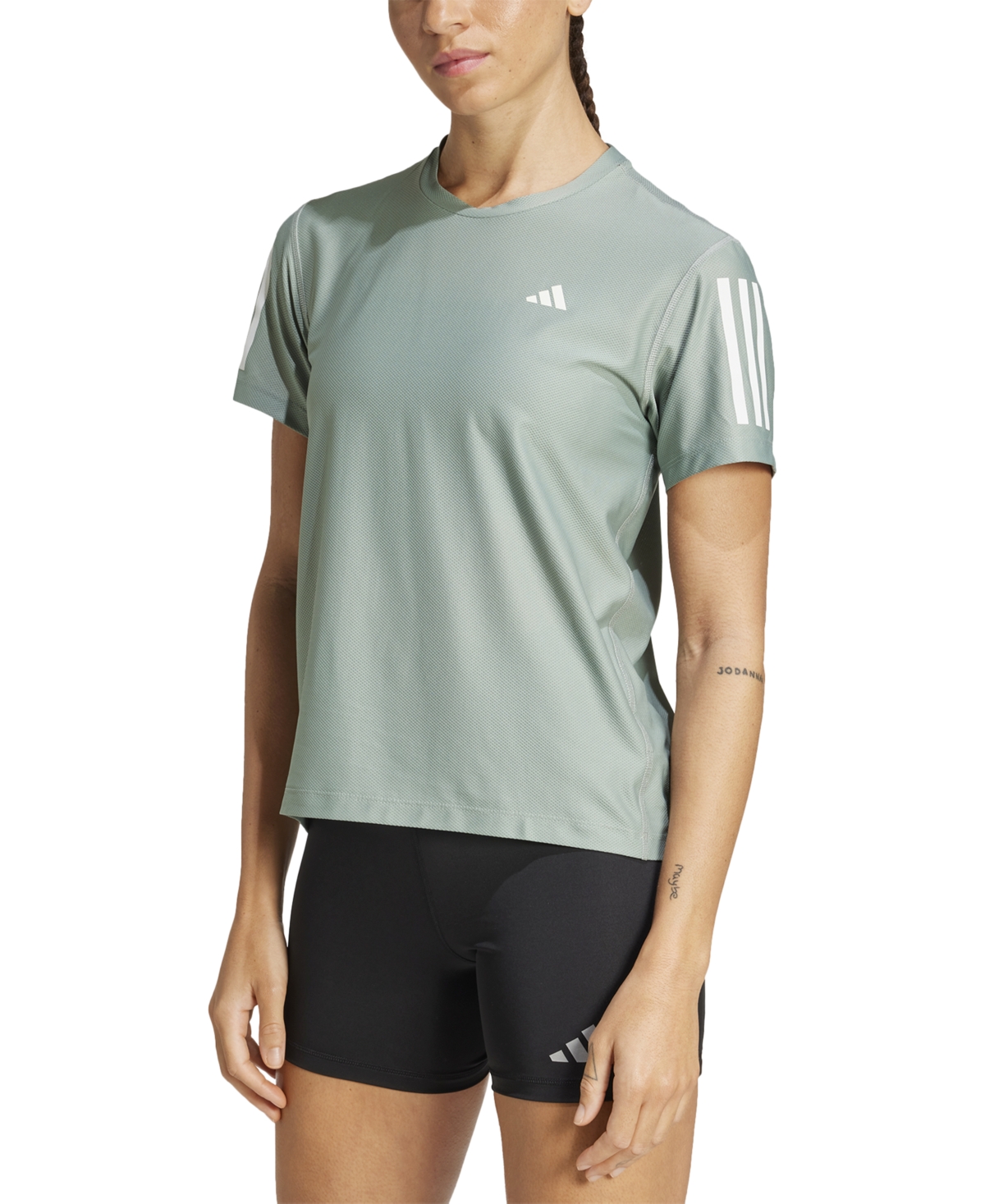 Adidas Originals Women's Own The Run Short-sleeve Running Tee