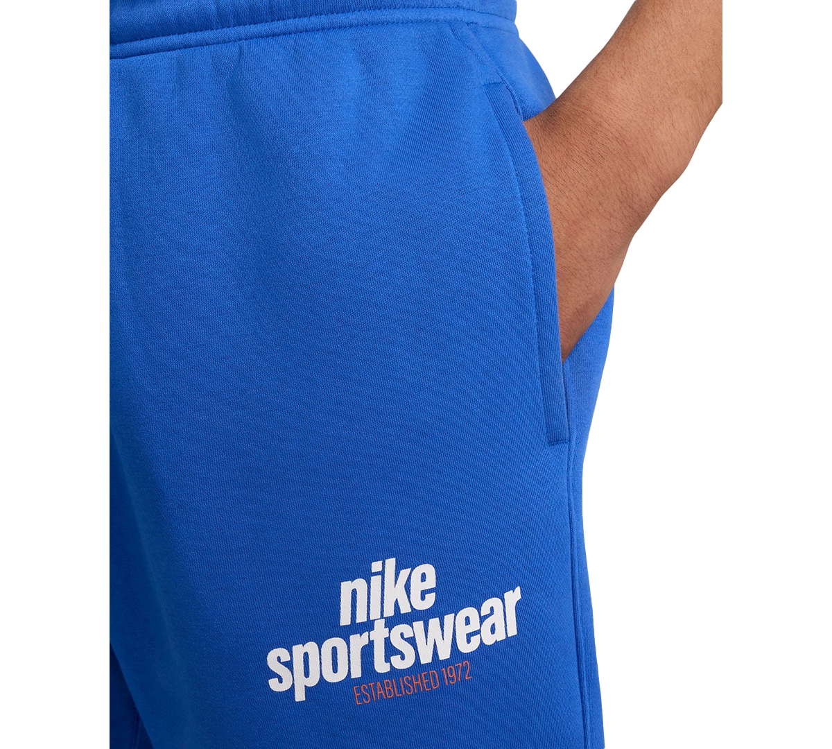 Nike Club Men's Drawstring Fleece Jogger Pants In Multi