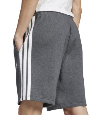 Men's Essential Three Stripes Fleece Shorts