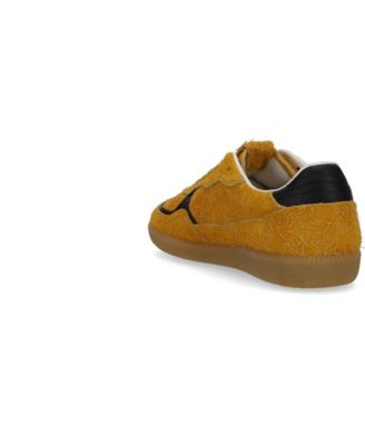 Tb.490 Rife Suede Fuzzy Yellow Leather Sneakers