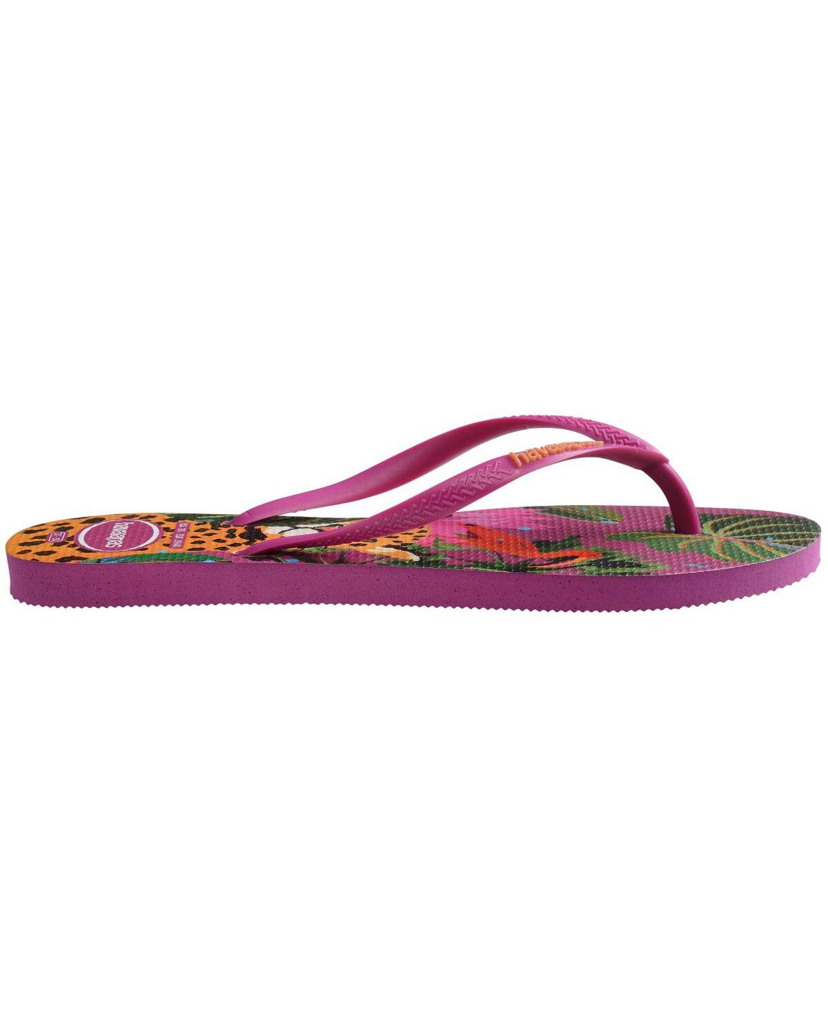 Shop Havaianas Women's Slim Summer Bliss Round Toe Sandals In Rose Gum