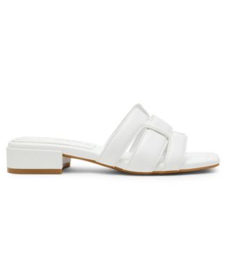 Women's Loyal Square Toe Slide Flat Sandals