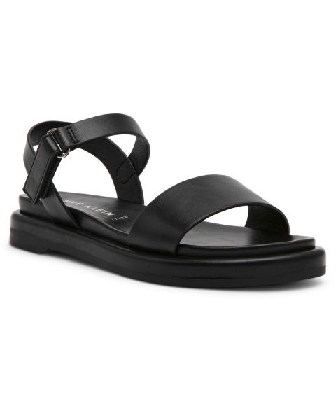 Женские сандалии Anne Klein Elani Footbed Flat, цвет: Чёрный