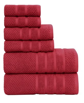 FEATHER & STITCH, NY - 6-Pc. Cotton Towel set