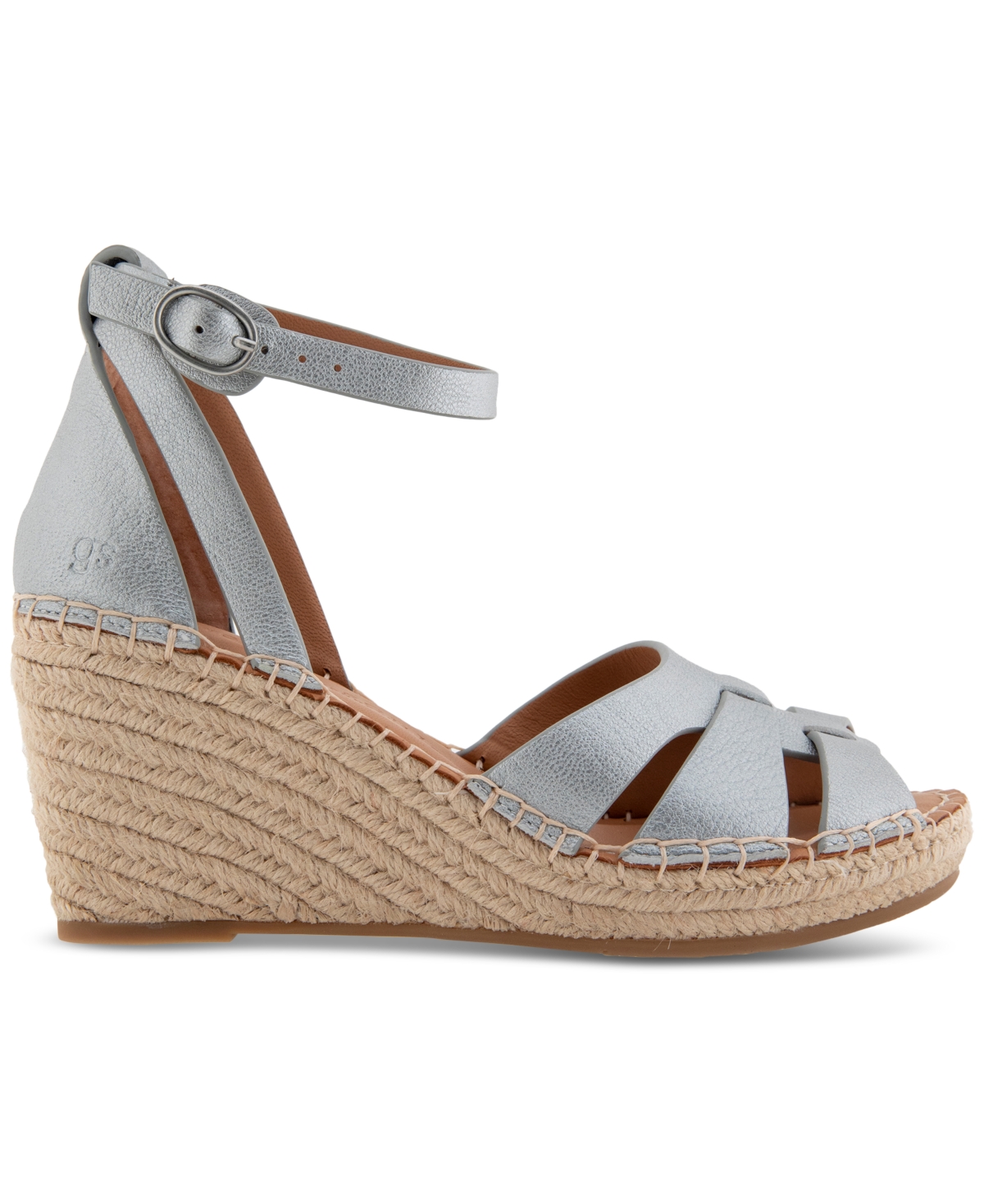 GENTLE SOULS WOMEN'S COOLIE ESPADRILLE WEDGE SANDALS 