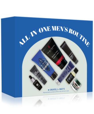 8-Pc. All-In-One Men's Routine Skincare Set, Created for Macy's