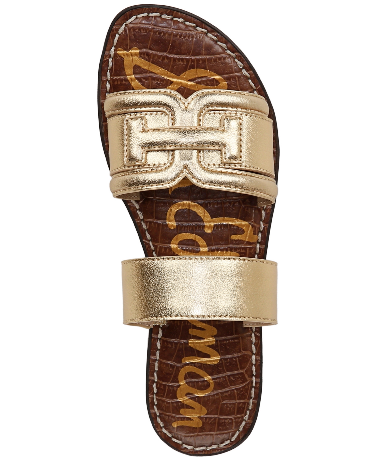 SAM EDELMAN WOMEN'S GABI SLIDE FLAT SANDALS 