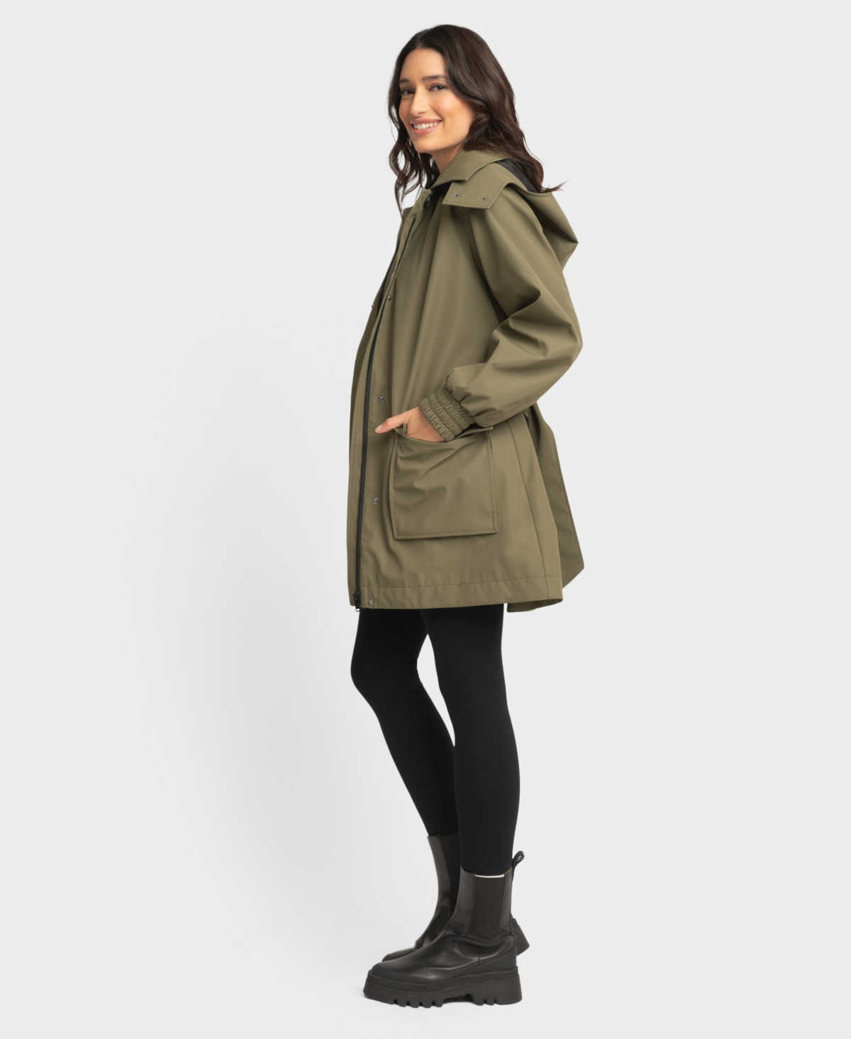 SERAPHINE WOMEN'S MATERNITY UTILITY JACKET 