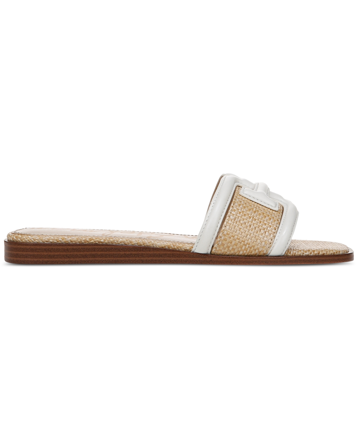SAM EDELMAN WOMEN'S IRINA LOGO EMBLEM SLIDE SANDALS 