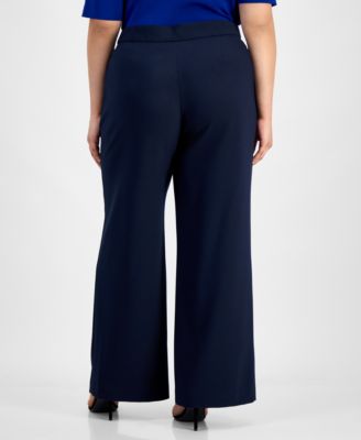 Plus Size Wide-Leg Pants