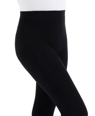 Girls Footless Tight w Self Knit Waist Band