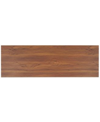 1 Pc Wood Media Stand, 2 Doors, Slatted Facade, Open Shelves – Entertainment Consoles