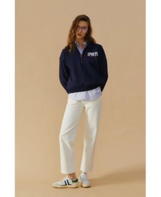 Women's Manhattan High Rise Straight Ankle Jeans