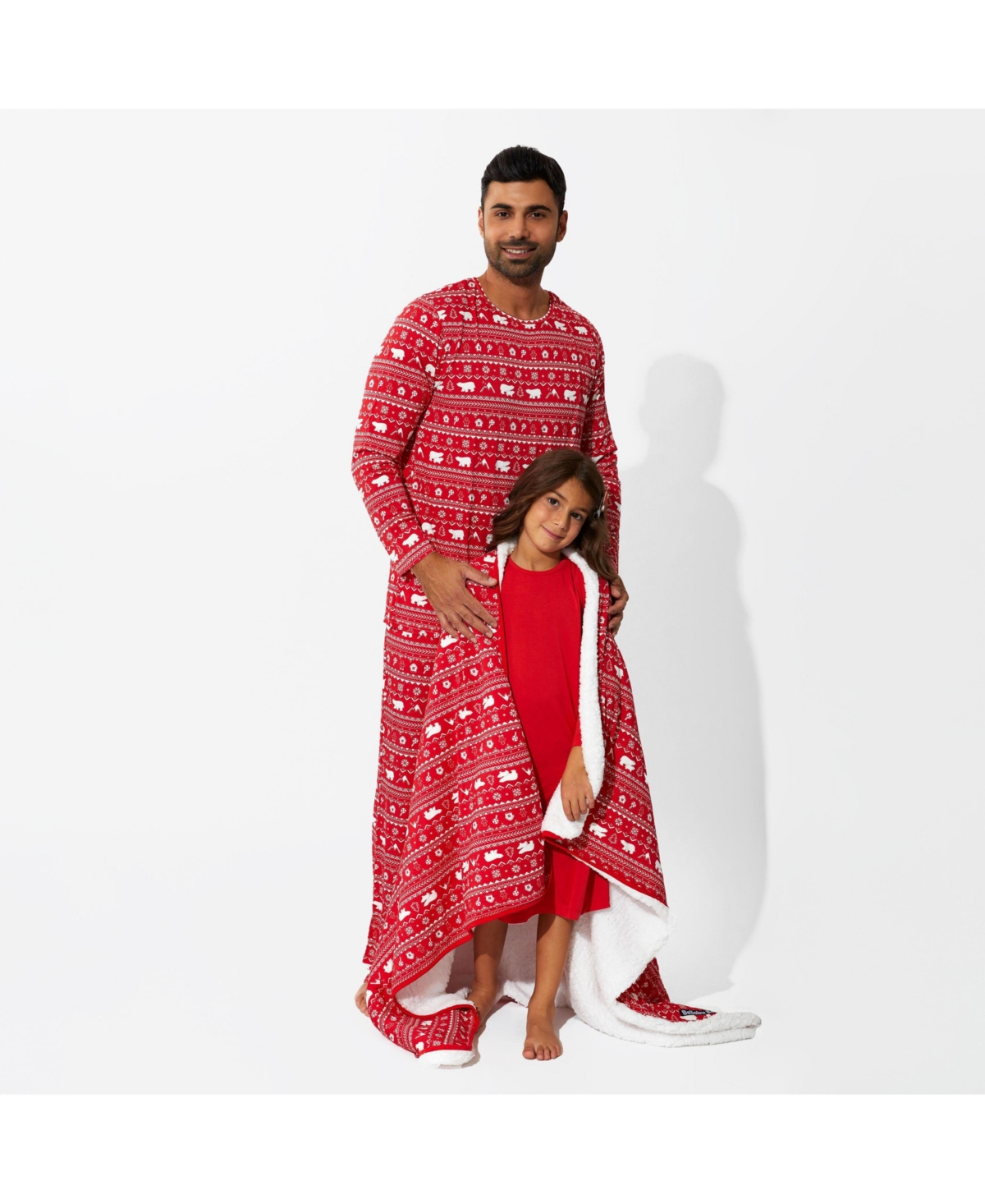Men's Polar Isle Red Pajama Set - Polar isle red