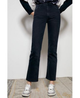 Activity Grrrl High Rise Kick Crop Jeans