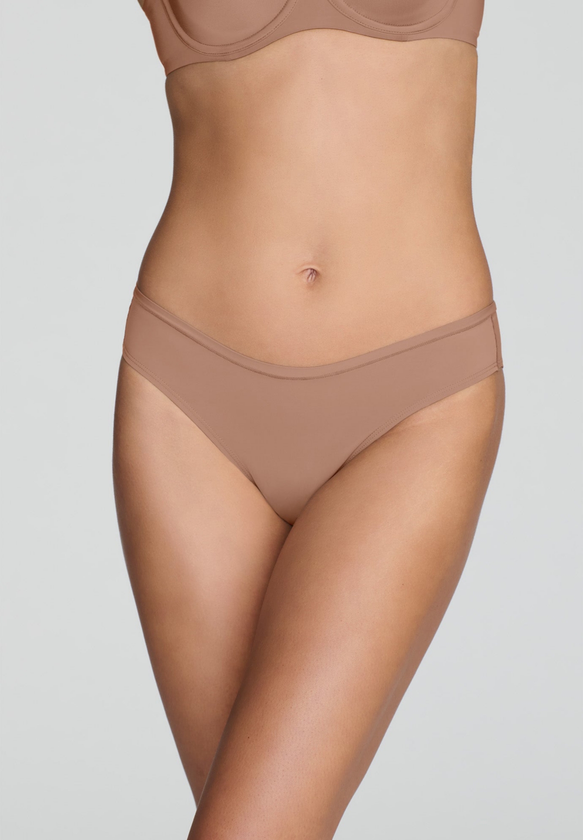 Plus Size The Bikini - Micro - Taupe