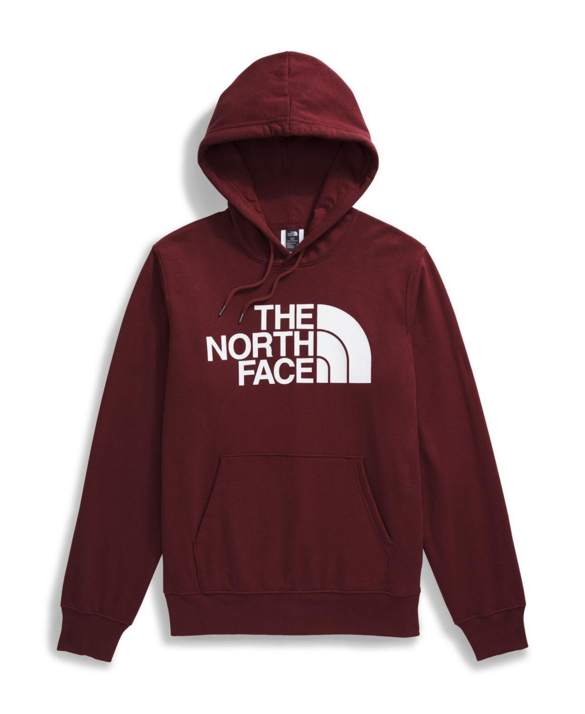 Shop The North Face Men's Half Dome Pullover Hoodie In Sumac,white