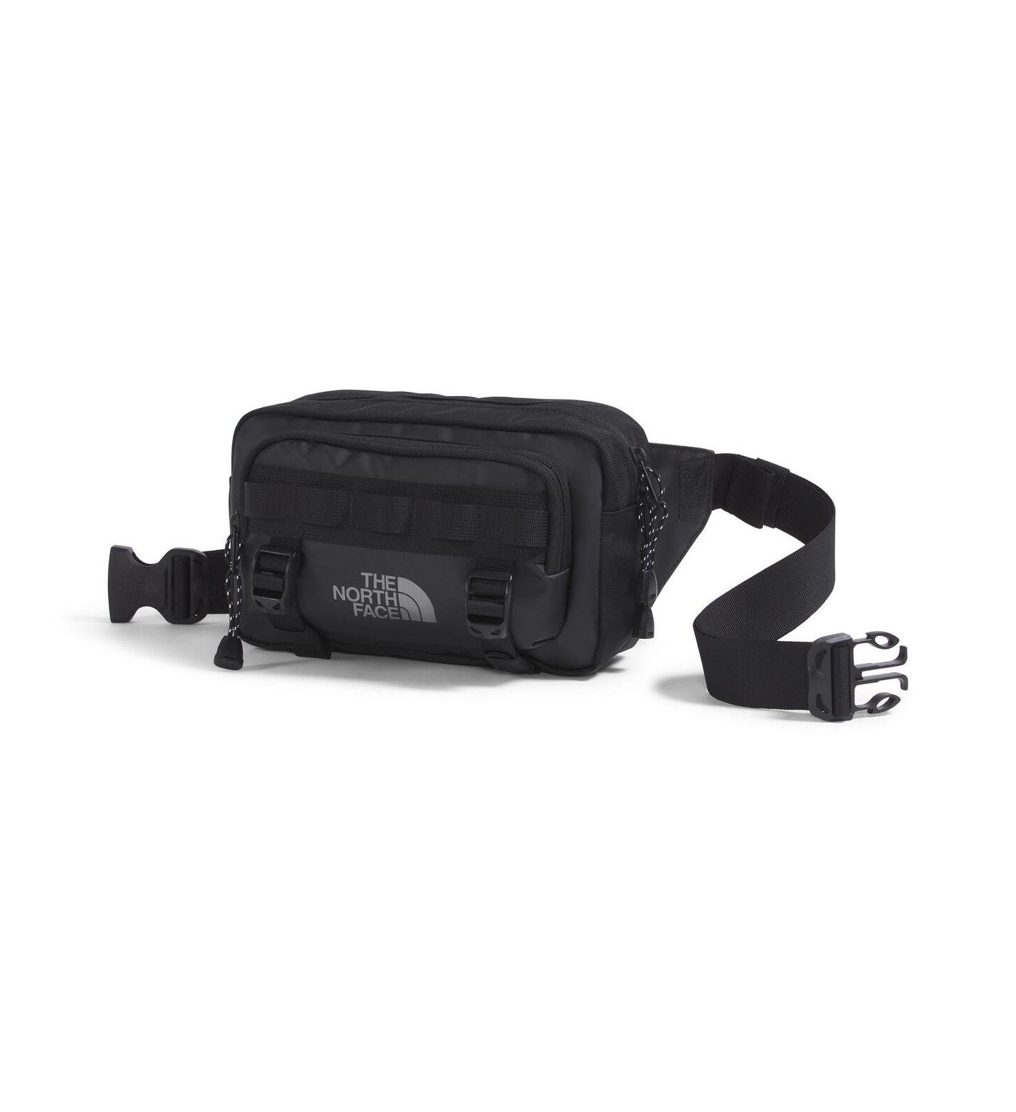 Мужская сумка The North Face Base Camp Lumbar, цвет: Чёрный / Серый — фото 1
