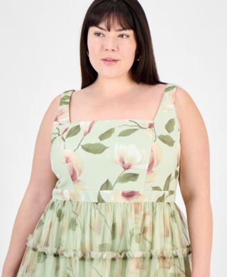 Women's Tiered Midi Dress