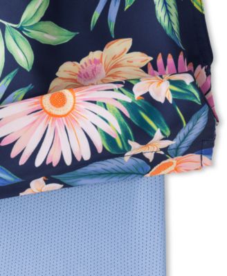 Men's Big Bloomers Floral Pattern 5.5" Swimsuit