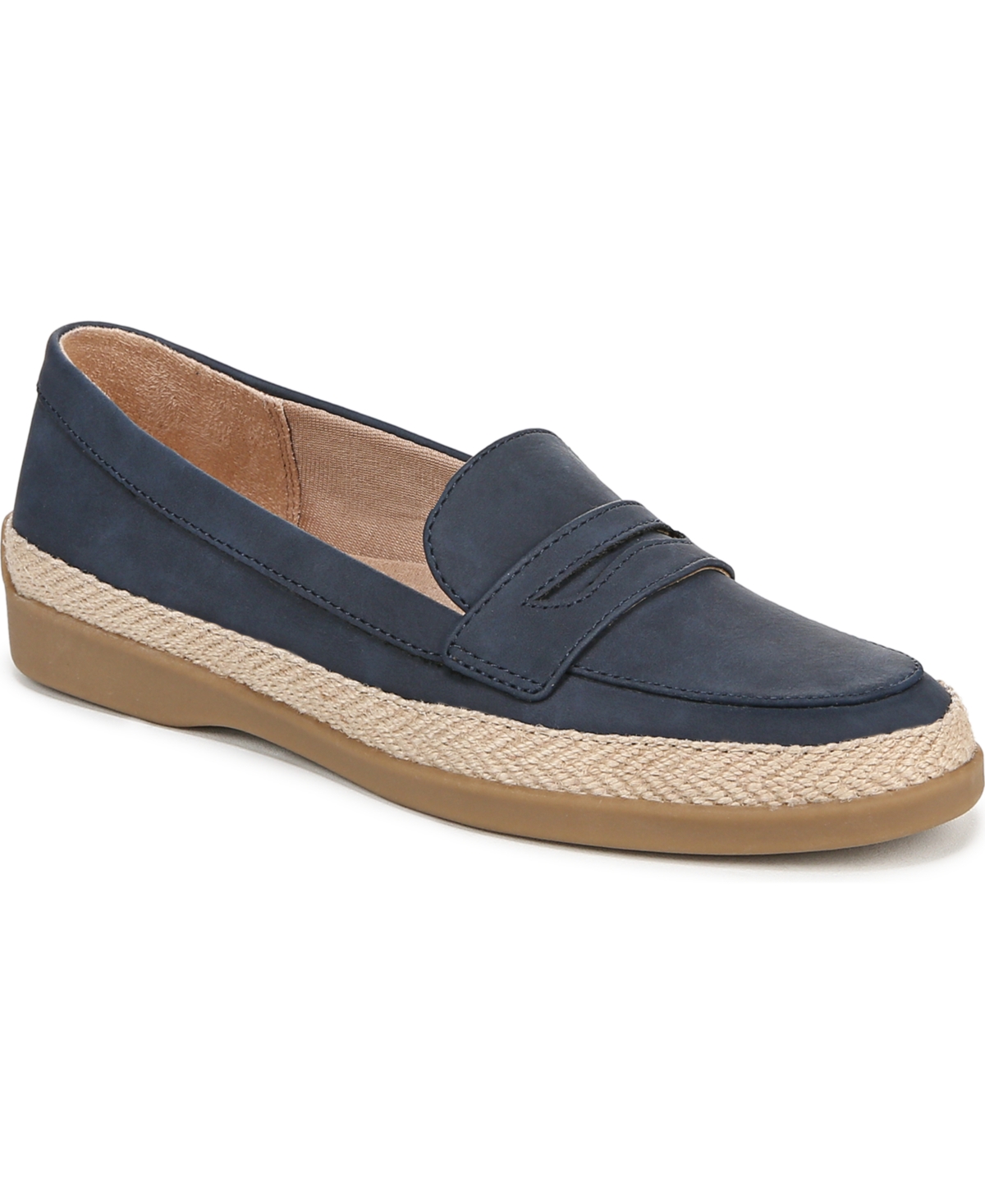 Women's Malta 2 Slip On Penny Loafers - Lux Navy Faux Leather