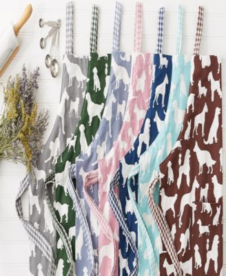 Dog Print Chef Apron