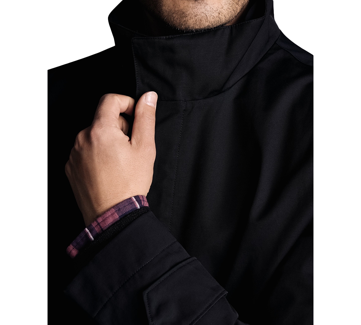 Shop Charles Tyrwhitt Men's Raincoat In Navy Blue
