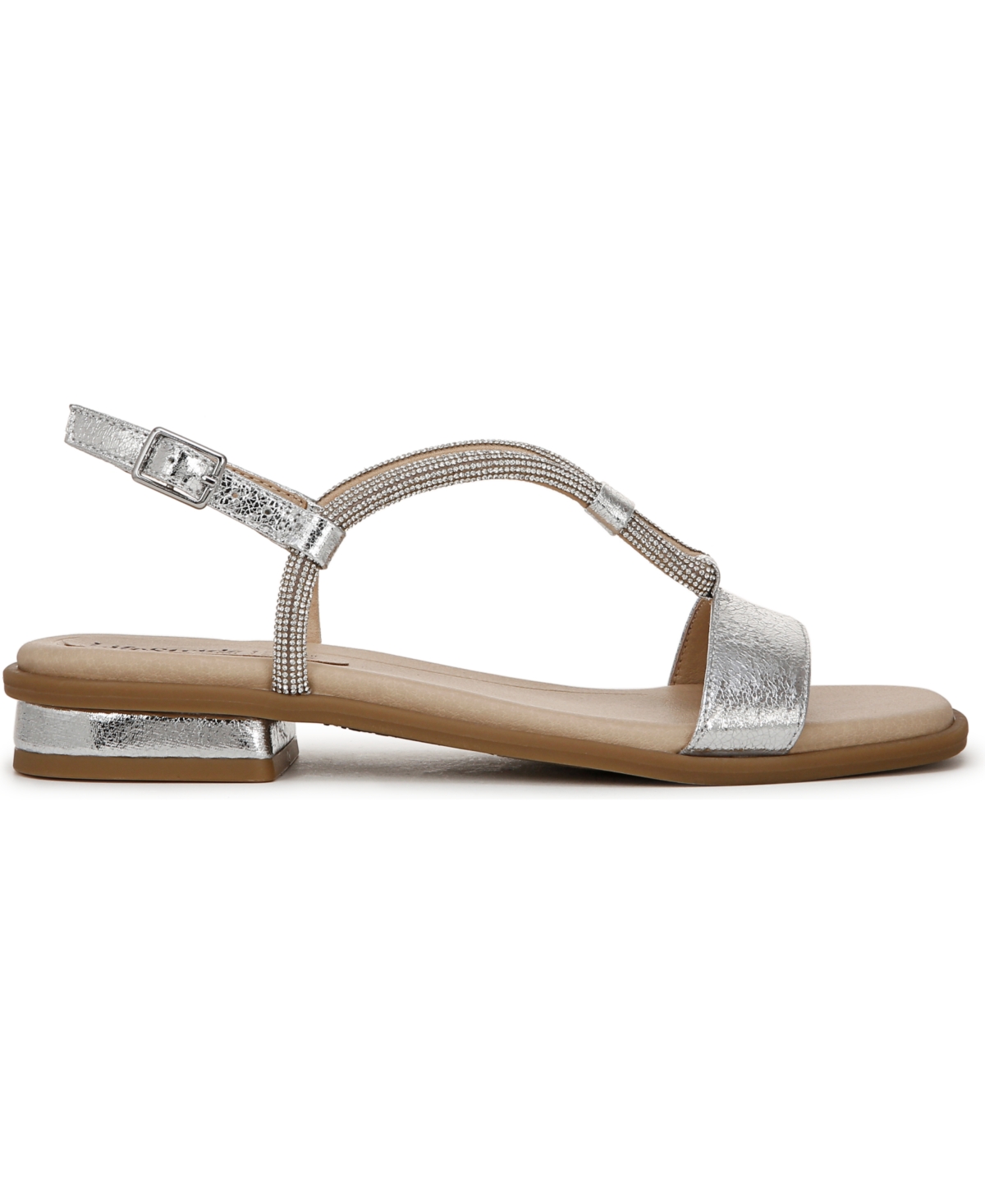 LIFESTRIDE WOMEN'S RADIANT SQUARE OPEN TOE SLINGBACK DRESS SANDALS 