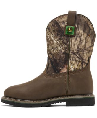 x John Deere Big Kids Rowood - Moss Canyon Waterproof Boots from Finish Line