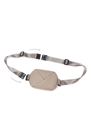 Origami Sling Belt Bag With Extender Strap